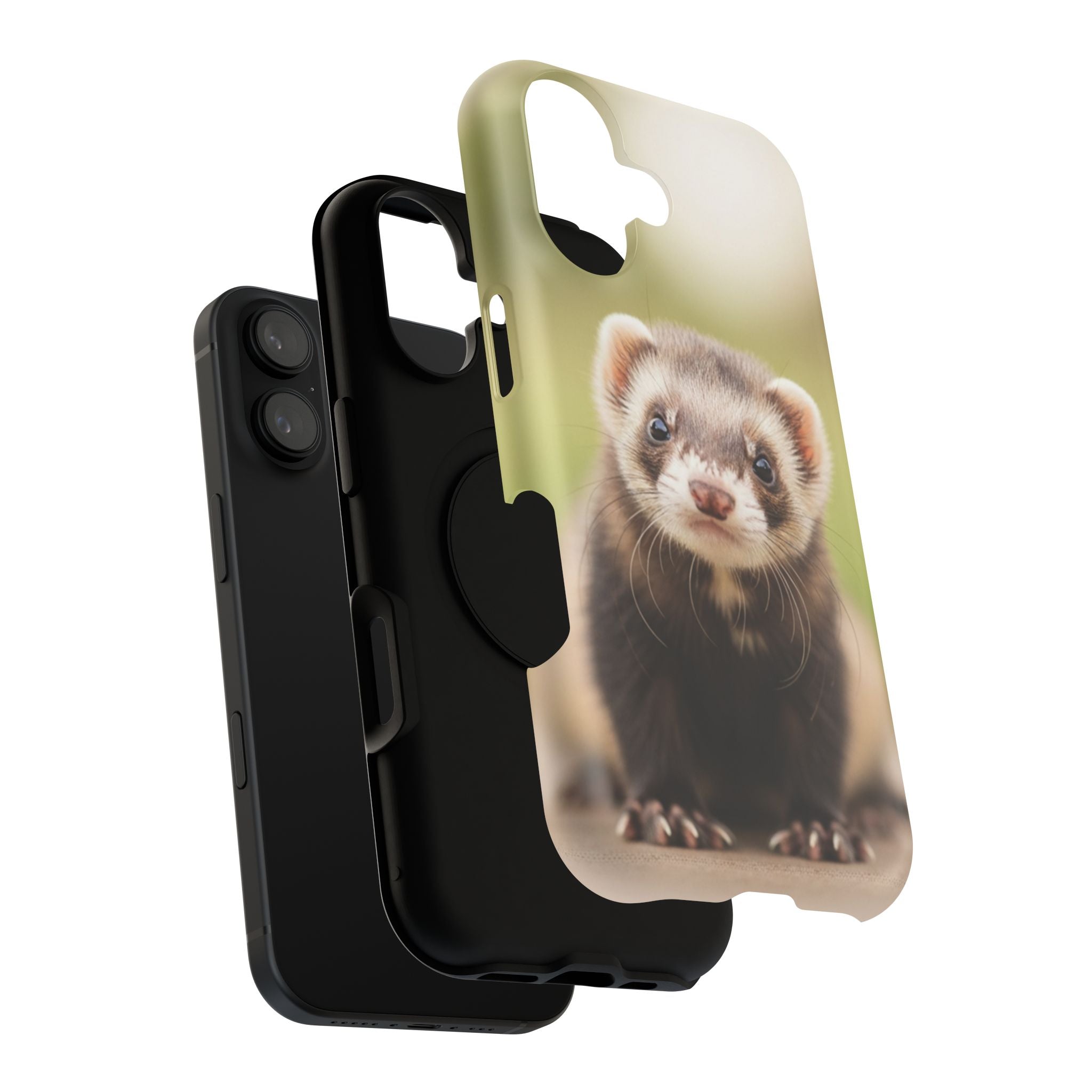 Cute Ferret Portrait Phone Case