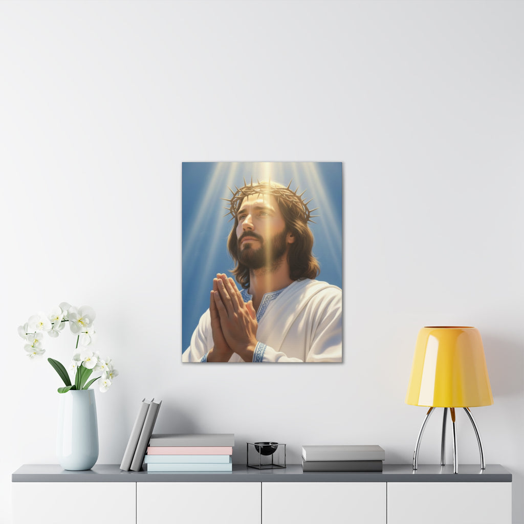 Praying Jesus Canvas