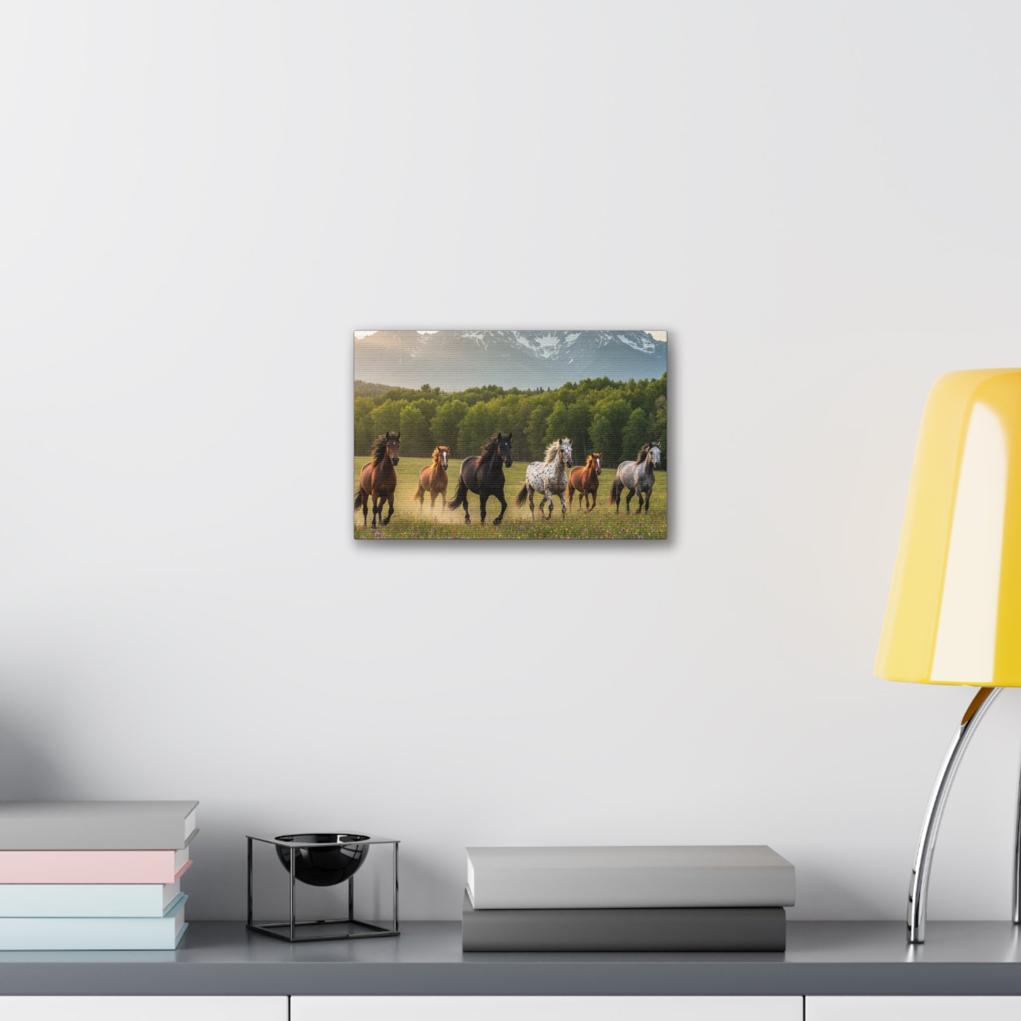 Wild Horses/Canvas Stretched, 0.75"