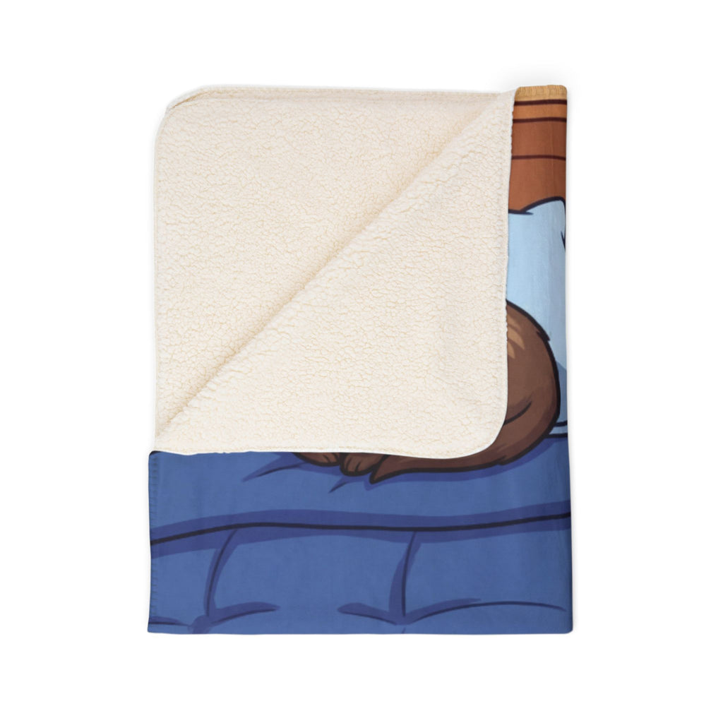 Ferret Fun/ Fleece Sherpa Blanket