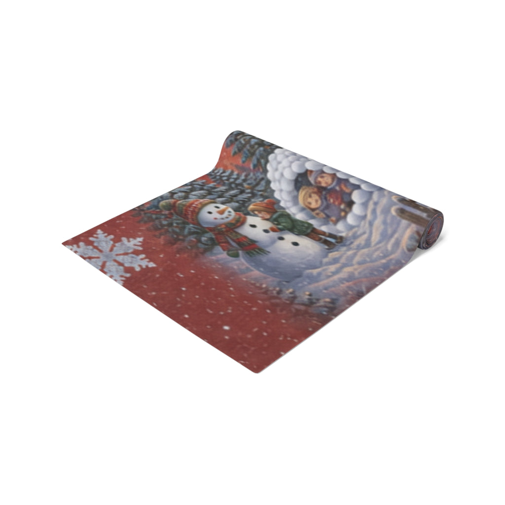 Winter Wonderland Table Runner | Holiday Table Decor