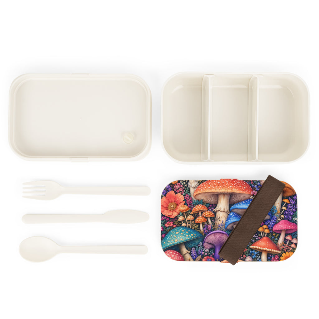 Colorful Mushroom Bento Lunch Box