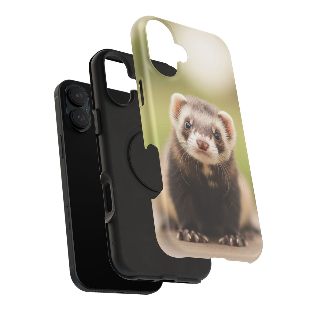 Cute Ferret Portrait Phone Case