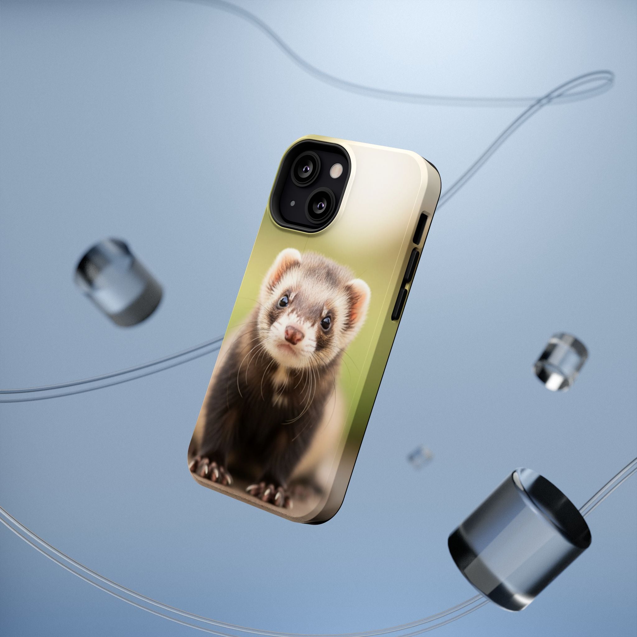 Cute Ferret Portrait Phone Case