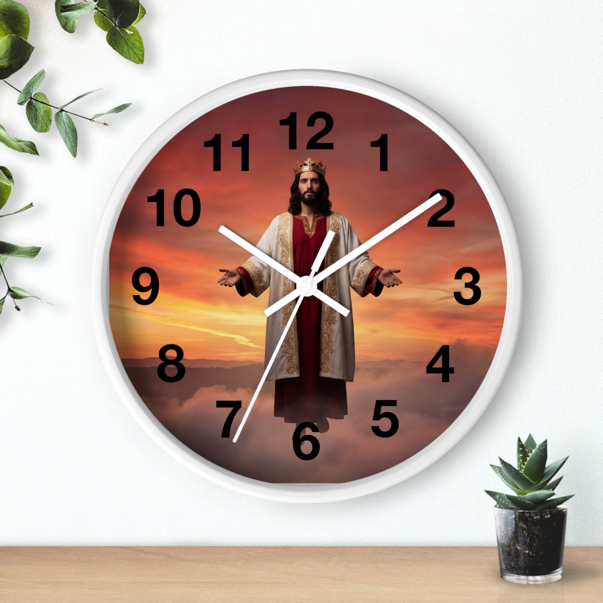 Jesus/Wall Clock