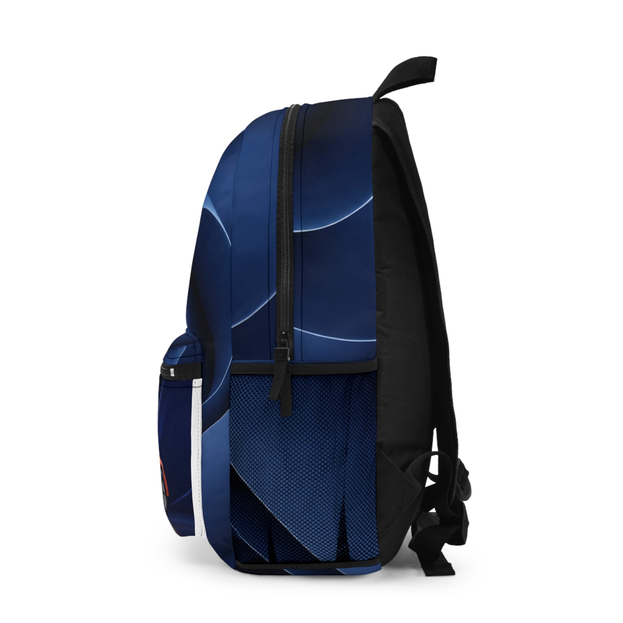 Abstract Orange Classic Car Backpack | Retro Hot Rod Design
