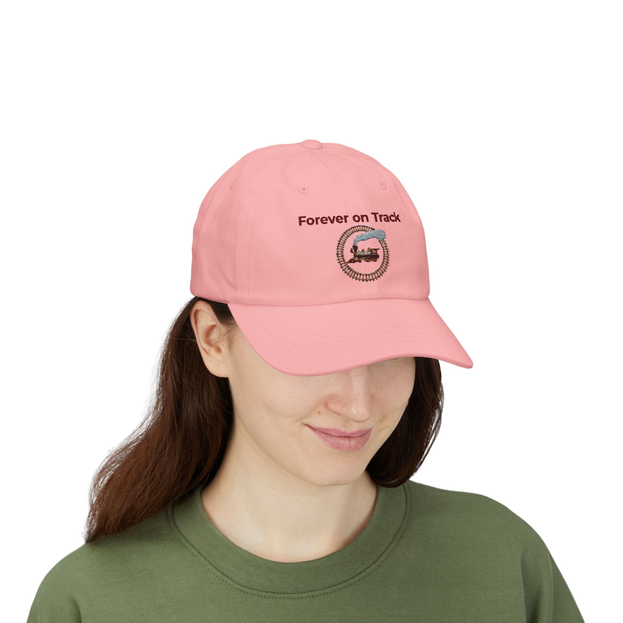 Vintage Steam Train Cap | Classic Dad Cap