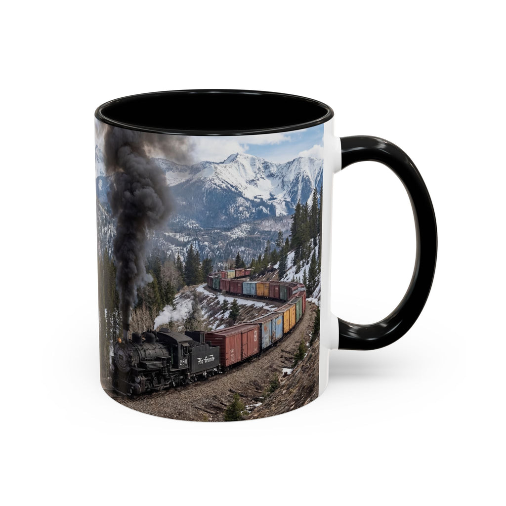 Accent Coffee Mug (11, 15oz)/Steam Train