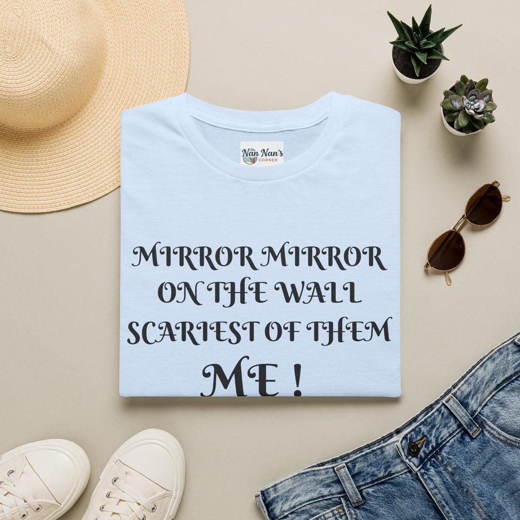 Mirror Mirror on the Wall Witch Illustration T-Shirt