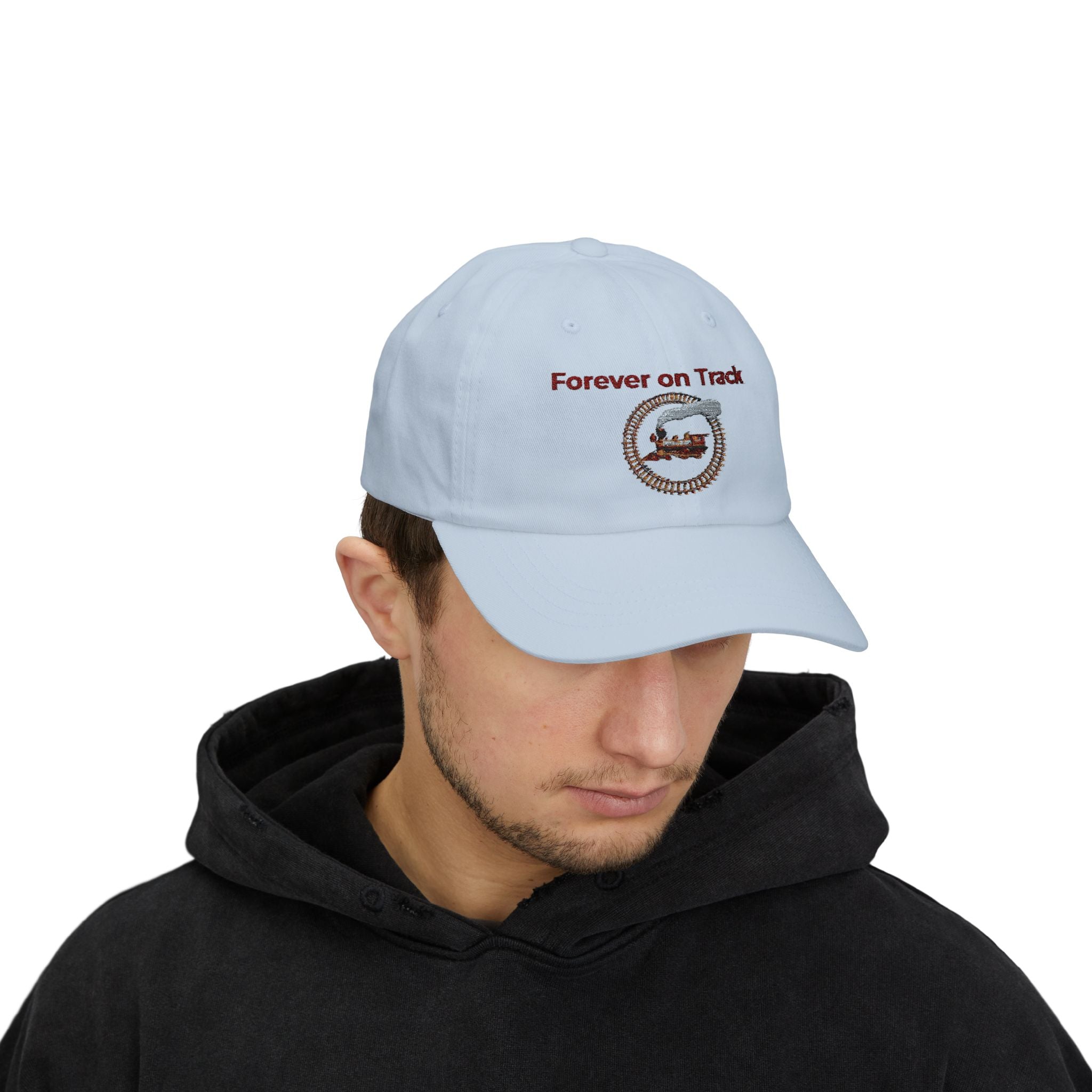 Vintage Steam Train Cap | Classic Dad Cap