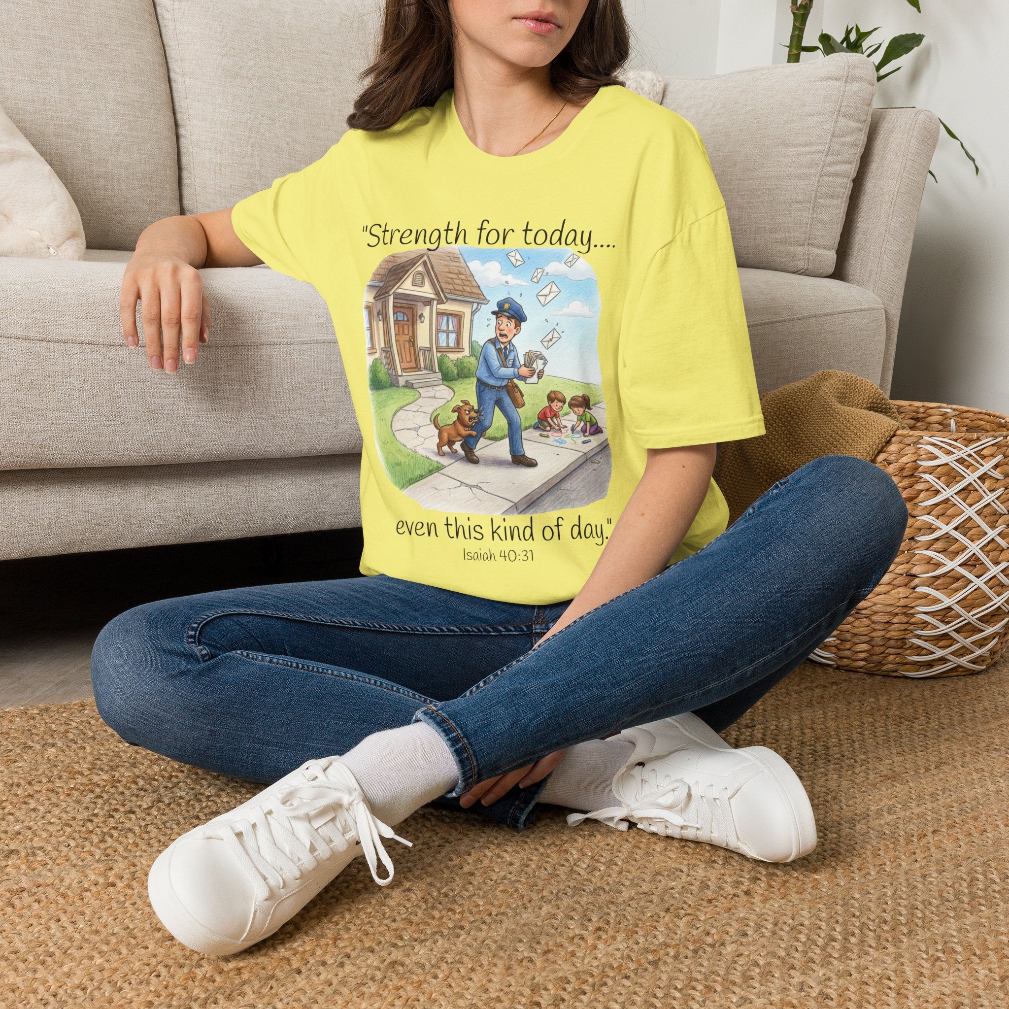 T-Shirt Postal Mail Carrier / Vintage Mailman Illustration Tee