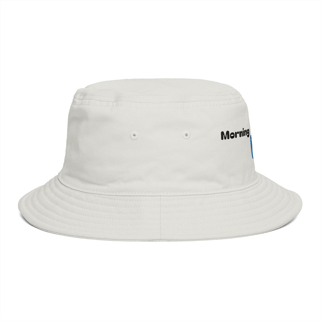 Morning Fuel Coffee Cup Bucket Hat | Steaming Coffee Graphic