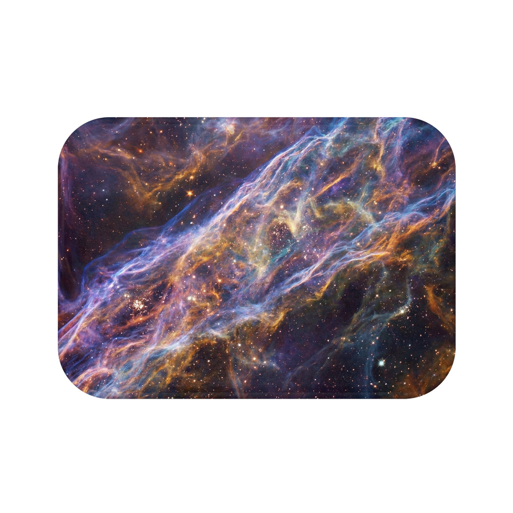 Cosmic Nebula Bath Mat / Galaxy Space Bathroom Decor