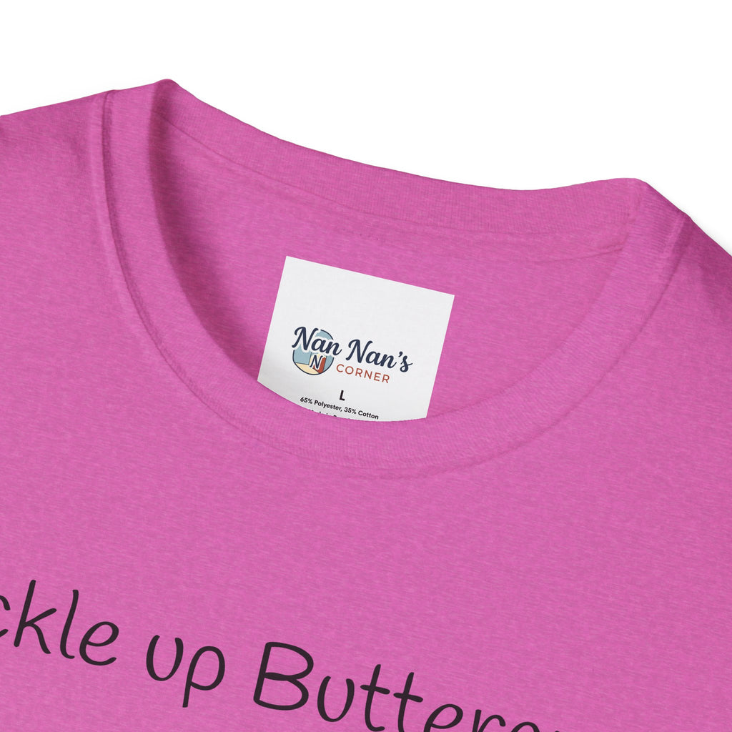 T-Shirt Buckle Up Buttercups Mom Mom Driving| Funny Grandma Tee