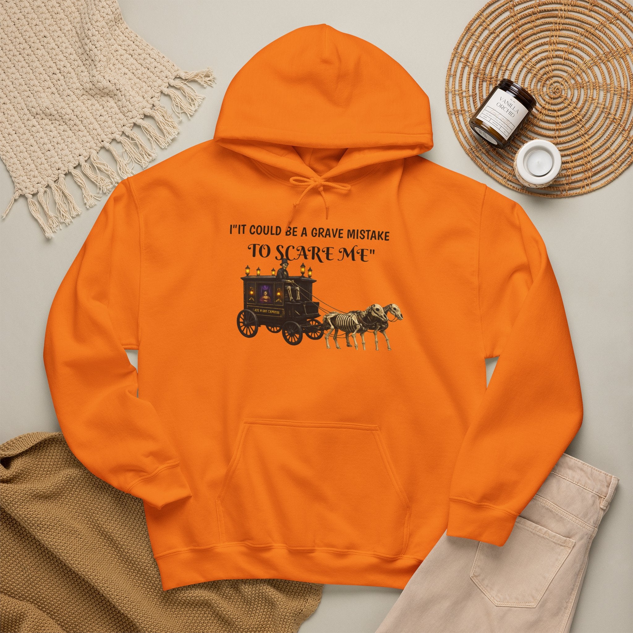 Too Scare Me/Unisex Heavy Blend™ Hooded Sweatshirt
