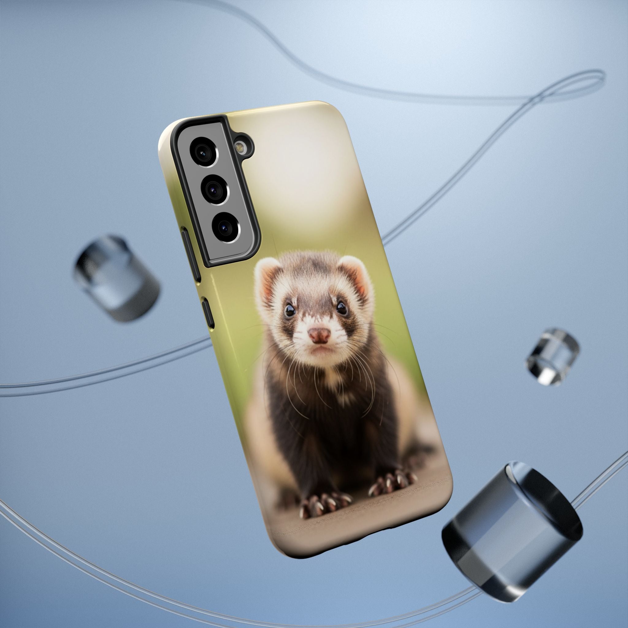 Cute Ferret Portrait Phone Case