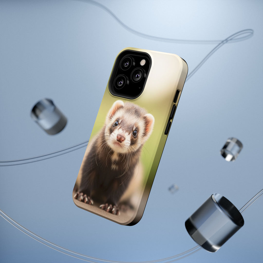 Cute Ferret Portrait Phone Case