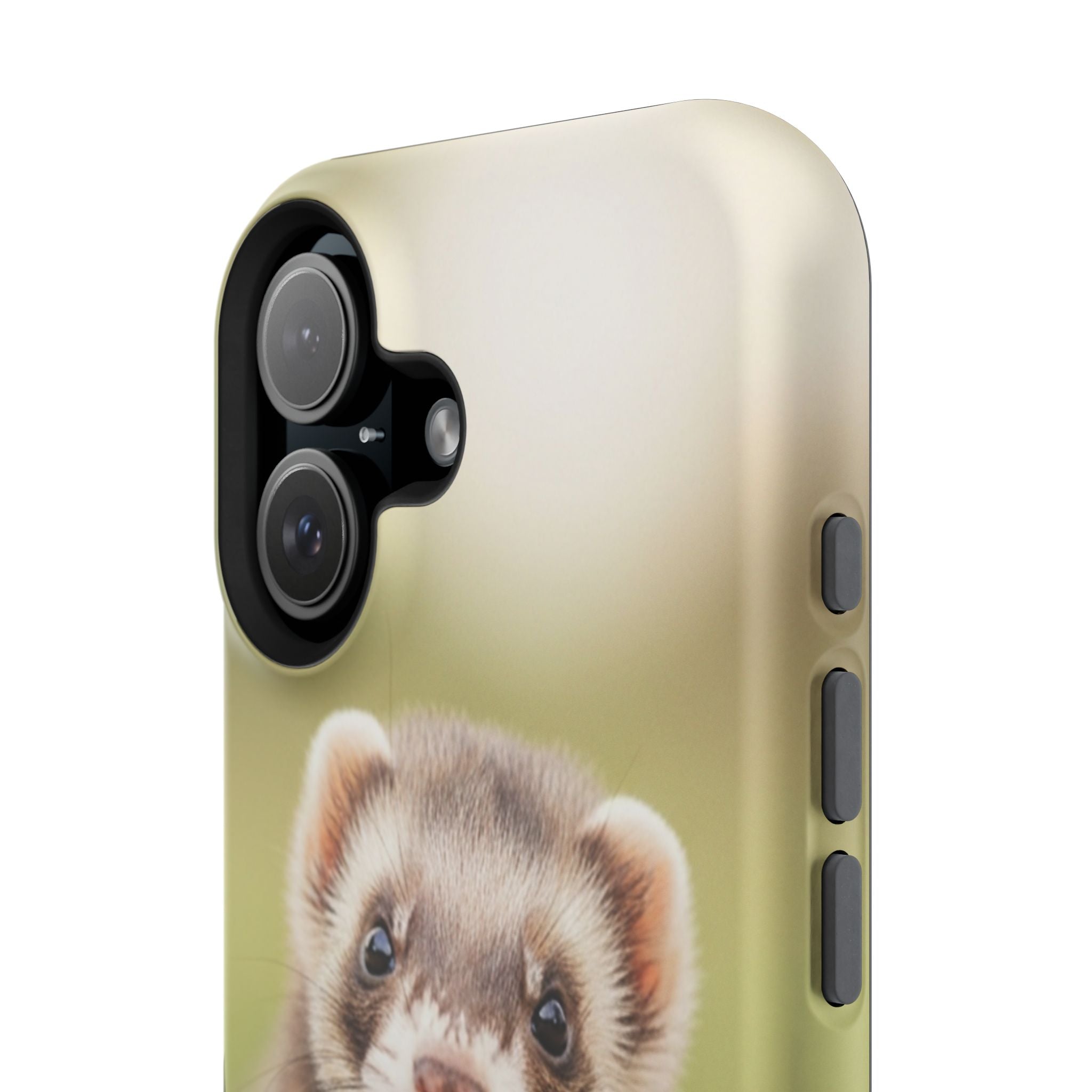 Cute Ferret Portrait Phone Case