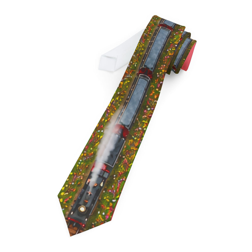 Vintage Steam Locomotive Necktie