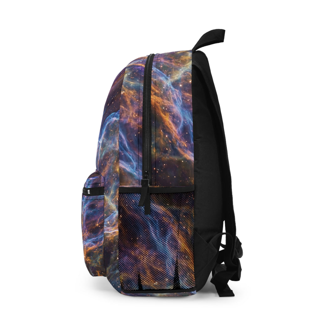 Galaxy Nebula Backpack / Cosmic Space Print School & Travel Bag