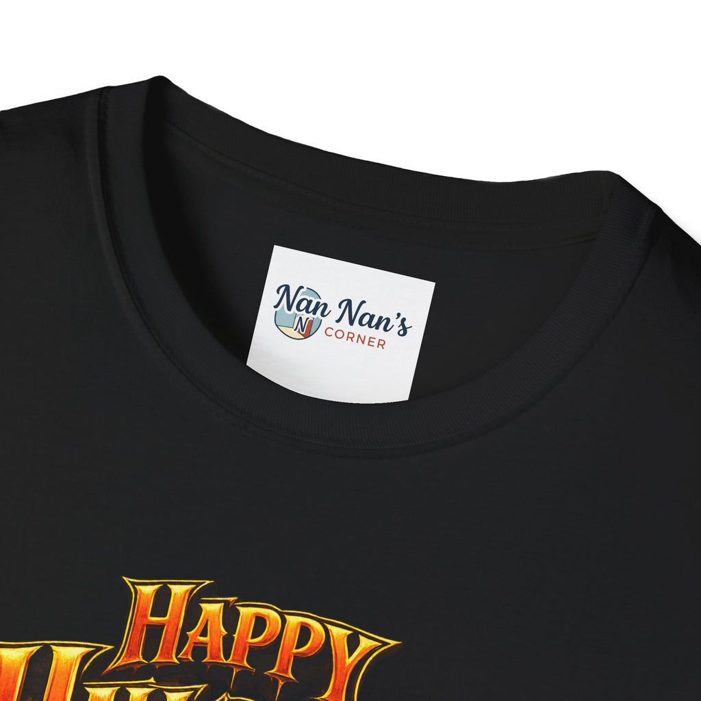 Happy Halloween Pumpkin T-Shirt | Jack-O'-Lantern Graphic Tee