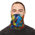 Abstract Color Splash Neck Gaiter | Paint Splatter Art