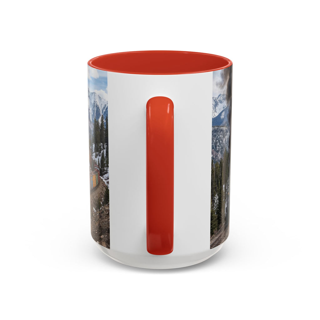 Accent Coffee Mug (11, 15oz)/Steam Train