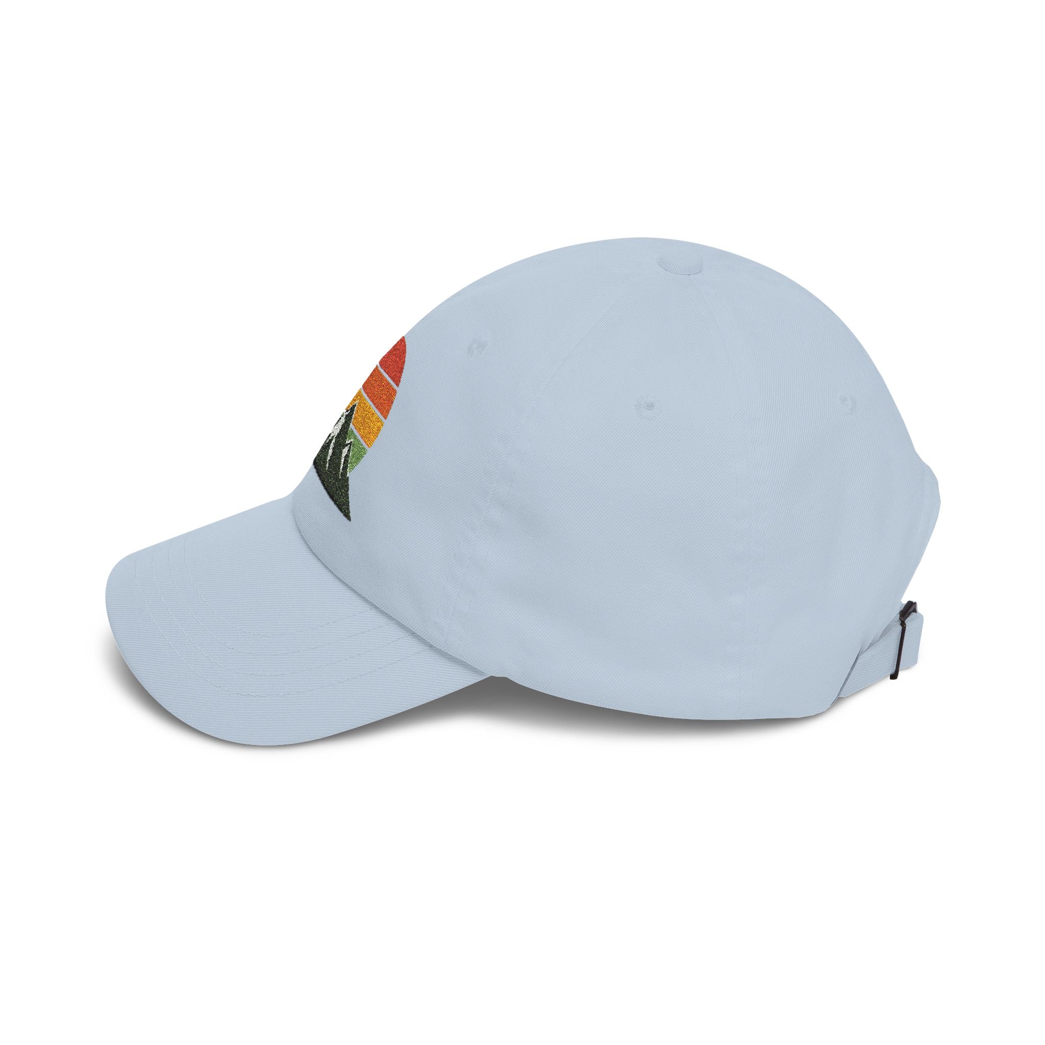 Retro Mountain Sunset Dad Cap | Embroidered Mountain Hat