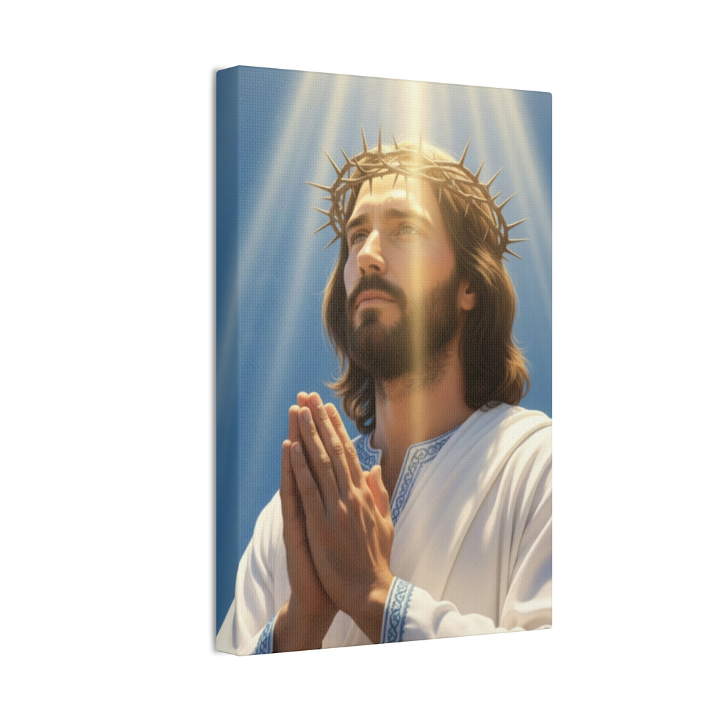 Praying Jesus Canvas
