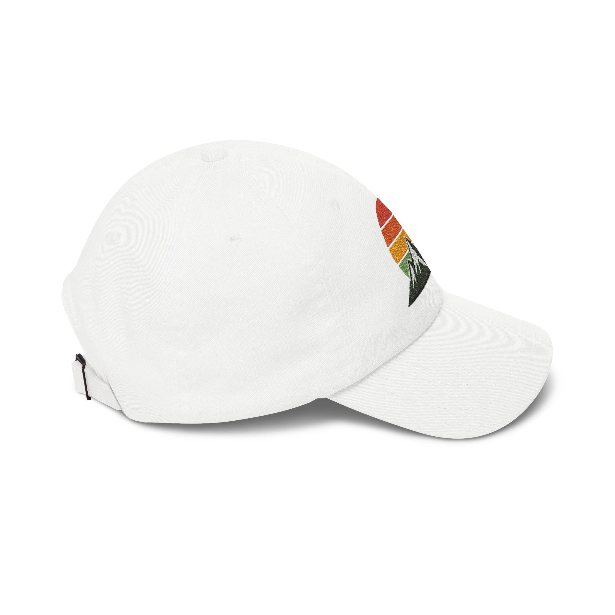 Retro Mountain Sunset Dad Cap | Embroidered Mountain Hat