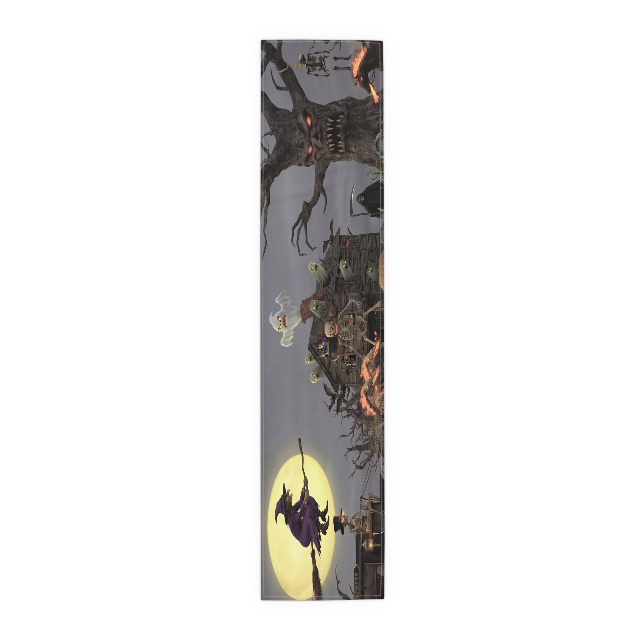 Haunted Halloween/Table Runner (Cotton, Poly)
