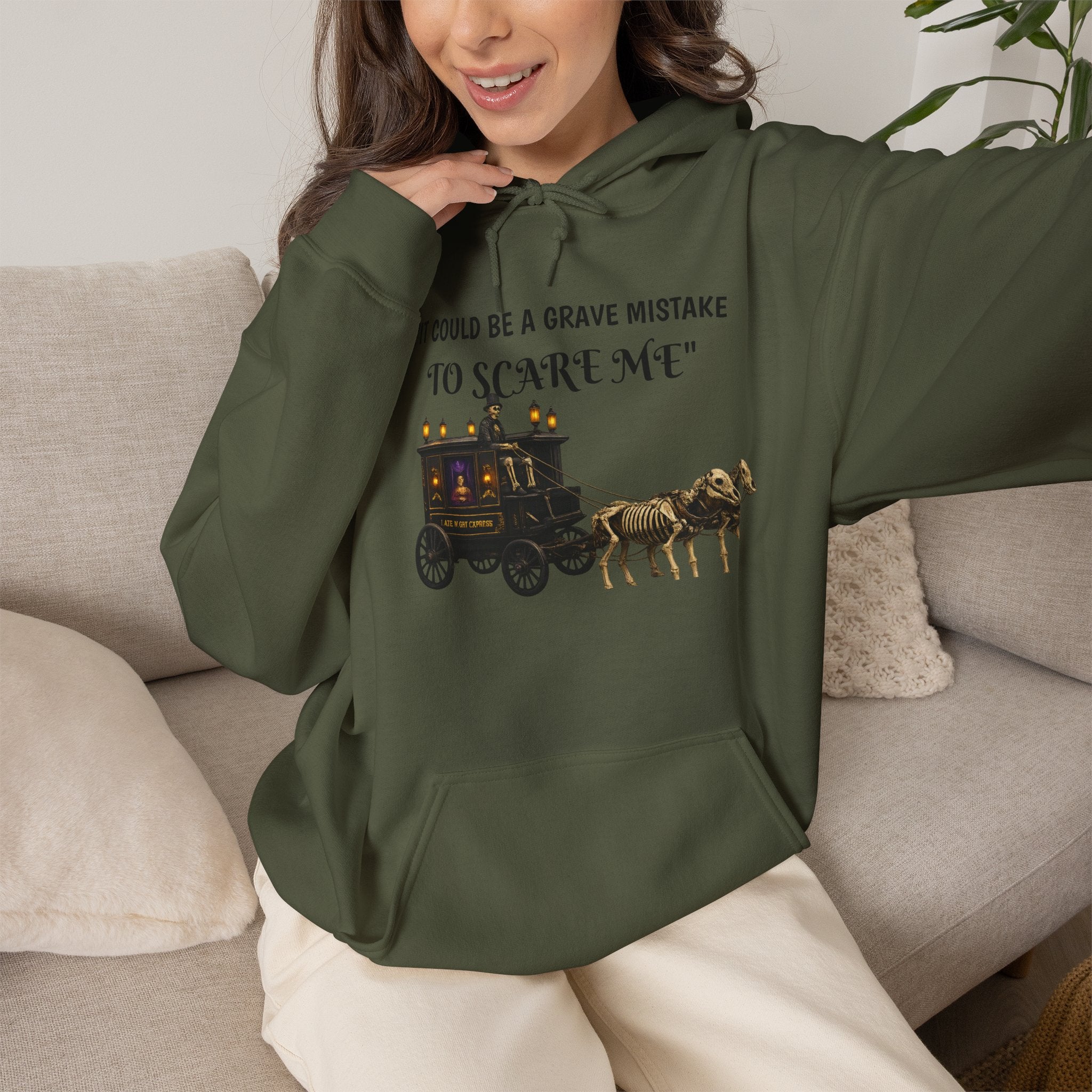 Too Scare Me/Unisex Heavy Blend™ Hooded Sweatshirt