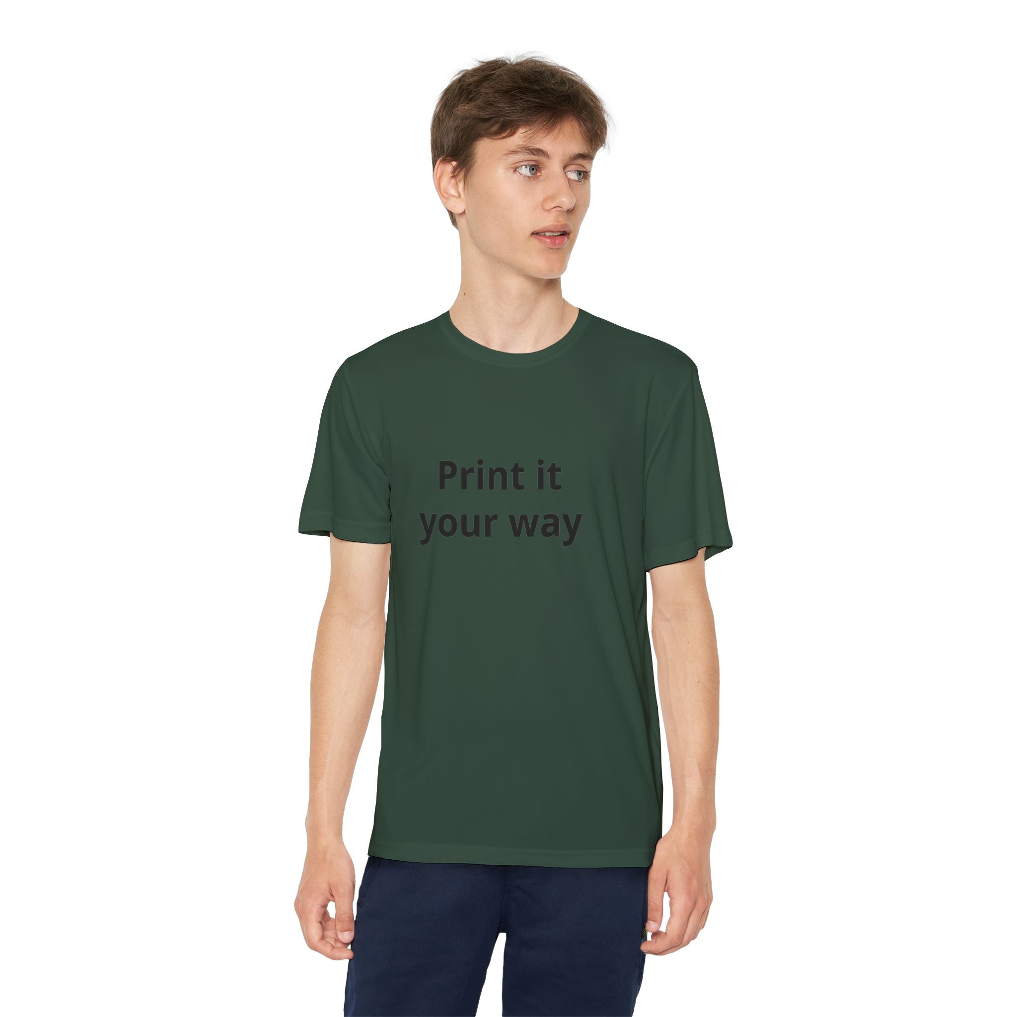 Print it your way Tee | Customizable Youth T-Shirt, Plain White Kids Tee