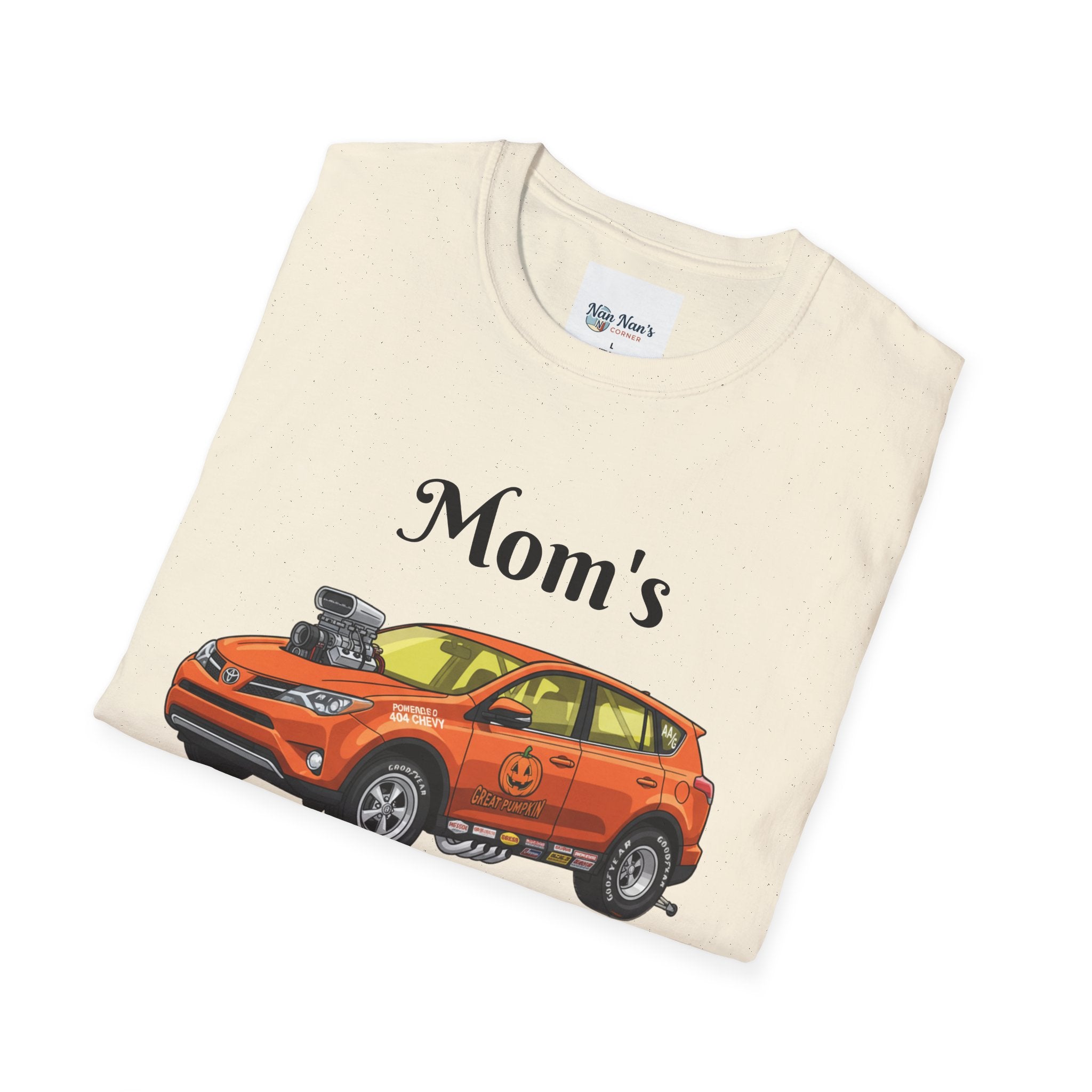 Hot Rod T-Shirt / Orange Hot Rod SUV Graphic
