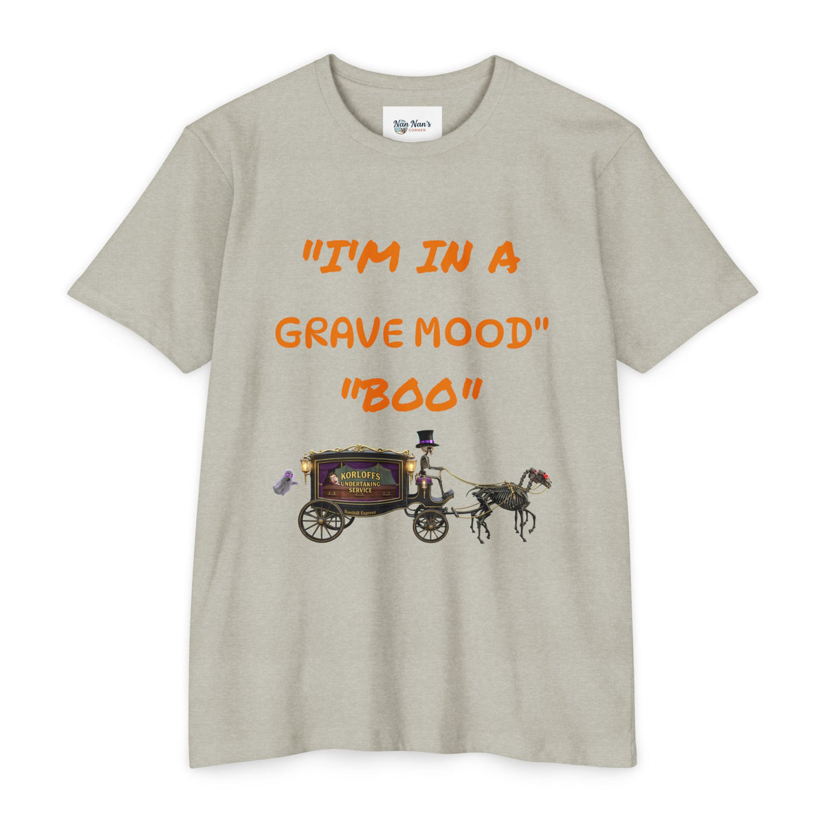 Grave Mood/Unisex CVC Jersey T-shirt