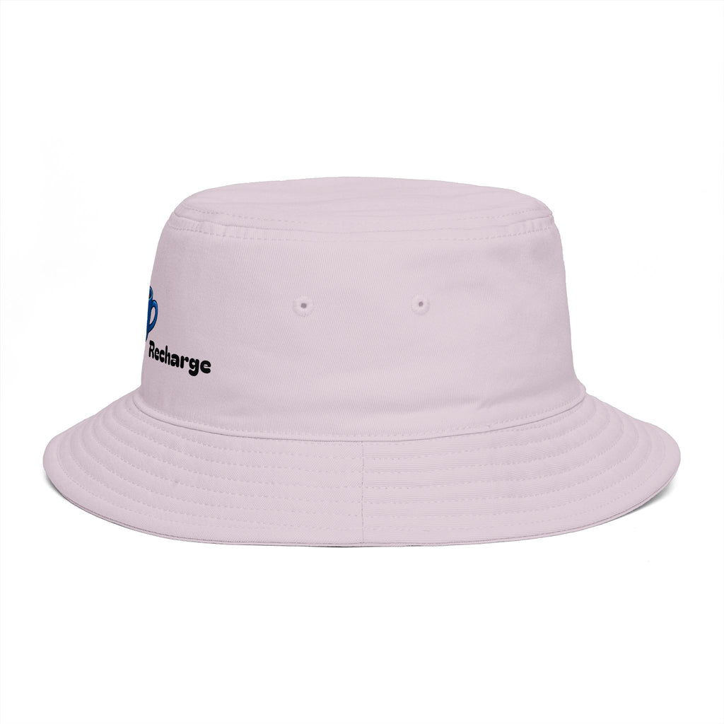 Morning Recharge Coffee Cup Bucket Hat | Steaming Coffee Graphic