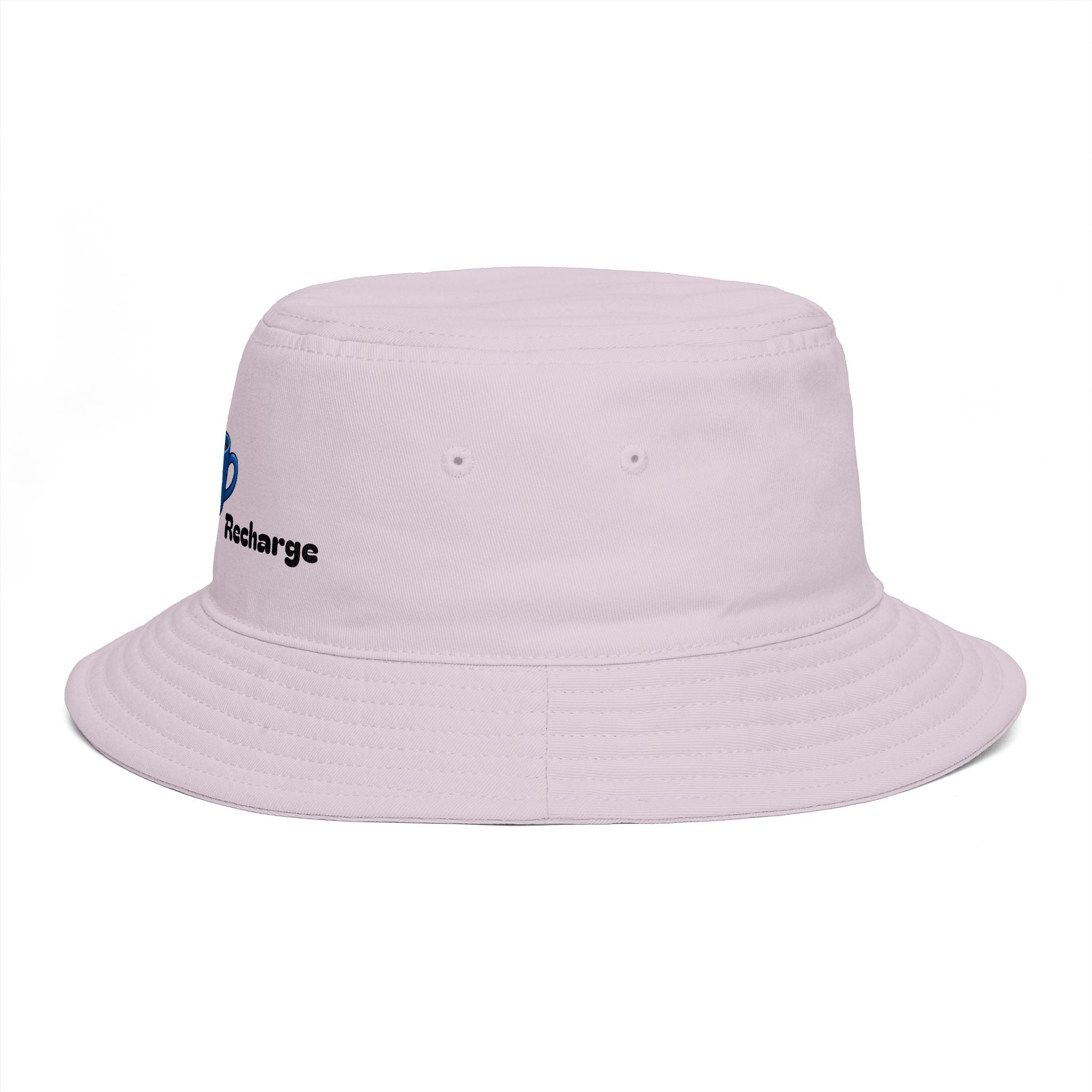 Morning Recharge Coffee Cup Bucket Hat | Steaming Coffee Graphic