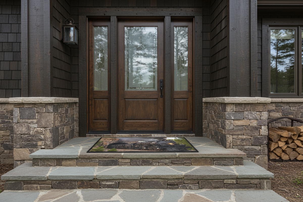 Craftsman home entryway