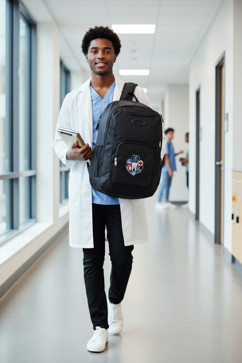 Dental Themed Enduro Backpack Lifestyle