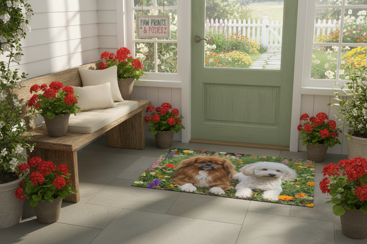 Farmhouse garden entrance