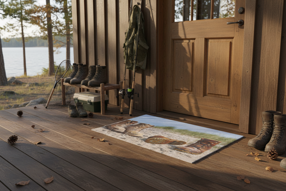 Lakehouse entryway